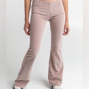 Free People Pull On Corduroy Flare Pants
